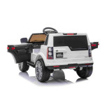 Elektrické autíčko - Land Rover Discovery - nelakované - biele